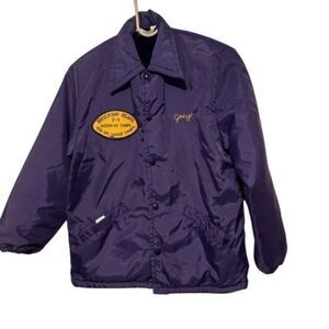 Brockway Bears Midget Football 1989 League Champs Youth Large Nylon Jacket